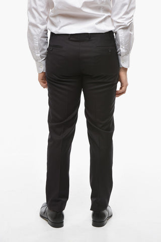CC COLLECTION Pin Point Wool and Silk RESET Suit
