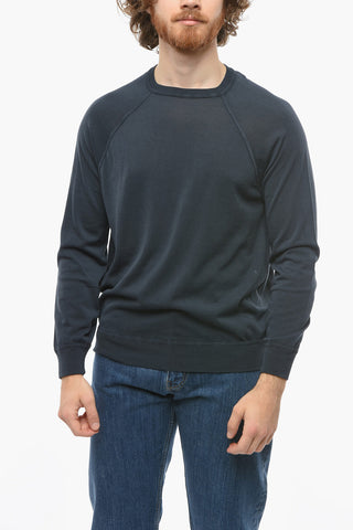 Maglia Girocollo In Cotone Leggero