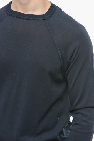 Maglia Girocollo In Cotone Leggero