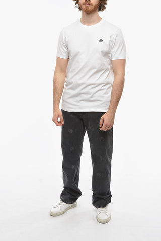 Crew-Neck SATELLITE T-shirt With Mini Print