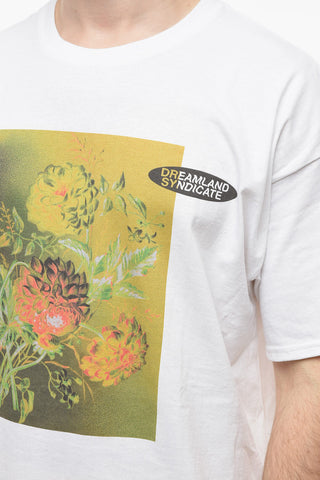 T-Shirt Girocollo Stampata sul Fronte