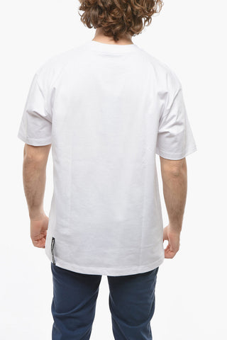 Circus Printed Crew-Neck T-shirt with Logo Embroidery