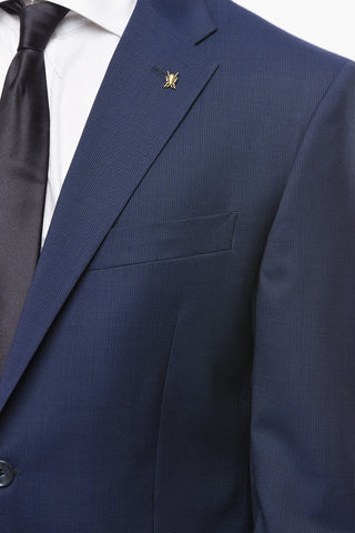 CC COLLECTION 2 Button RIGHT Pinstriped Virgin Wool Suit