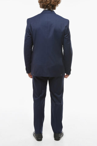 CC COLLECTION 2 Button RIGHT Pinstriped Virgin Wool Suit