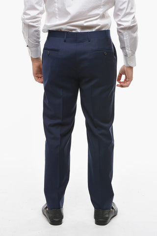 CC COLLECTION 2 Button RIGHT Pinstriped Virgin Wool Suit