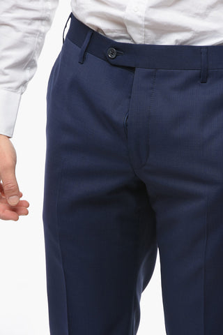 CC COLLECTION 2 Button RIGHT Pinstriped Virgin Wool Suit
