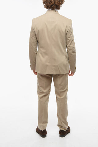 CC COLLECTION Abito Foderato RIGHT in Misto Lana Herringbone