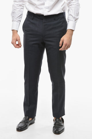 CC COLLECTION Abito 2 Bottoni RIGHT con Motivo Pin Check