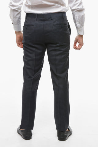 CC COLLECTION Abito 2 Bottoni RIGHT con Motivo Pin Check