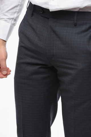 CC COLLECTION Abito 2 Bottoni RIGHT con Motivo Pin Check