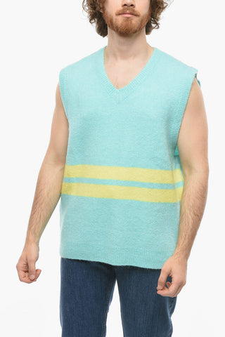 Gilet in Maglia con Scollo a V