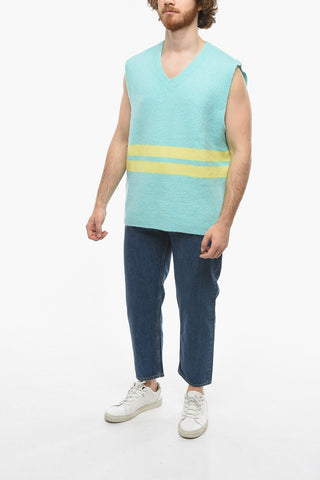 Gilet in Maglia con Scollo a V