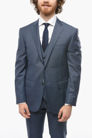 17,25 Microns Wool ACADEMY Three Pieces Suit