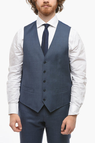 17,25 Microns Wool ACADEMY Three Pieces Suit
