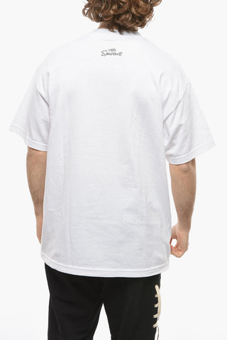 THE SIMPSON Lisa-Printed LIKE YOU Crew-Neck T-shirt