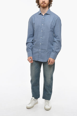 Standard Collar SLIM FIT Herringbone Collar Shirt