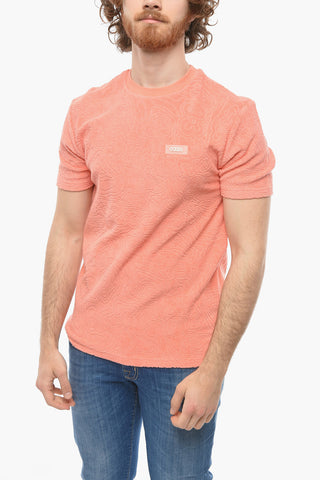 Terry Cotton Crew-neck T-Shirt
