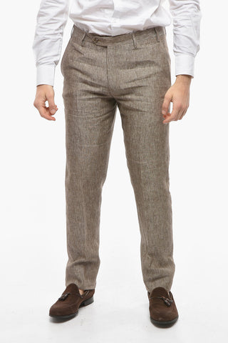 CC COLLECTION Abito RIGHT in Puro Lino con Rever Classico