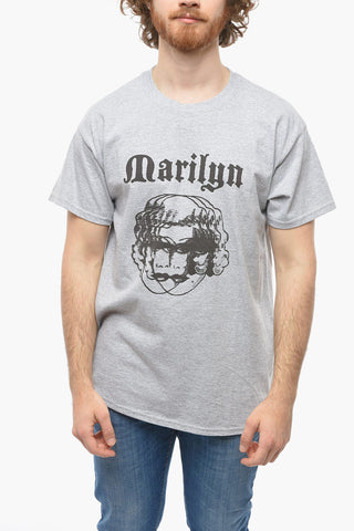 T-Shirt ERROR MARILYN Girocollo Stampata sul Fronte