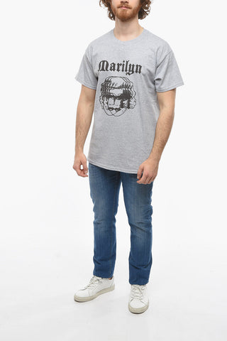 T-Shirt ERROR MARILYN Girocollo Stampata sul Fronte