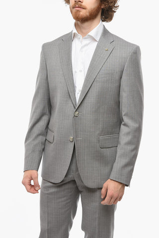 CC COLLECTION Flap Pocket RIGHT Pinstriped Suit