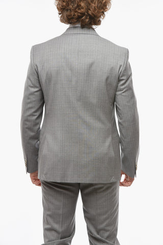 CC COLLECTION Flap Pocket RIGHT Pinstriped Suit