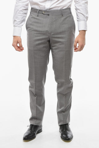 CC COLLECTION Flap Pocket RIGHT Pinstriped Suit