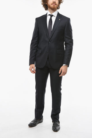 CC COLLECTION Bird's Eye RIGHT Virgin Wool Suit