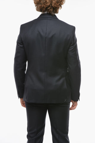 CC COLLECTION Bird's Eye RIGHT Virgin Wool Suit