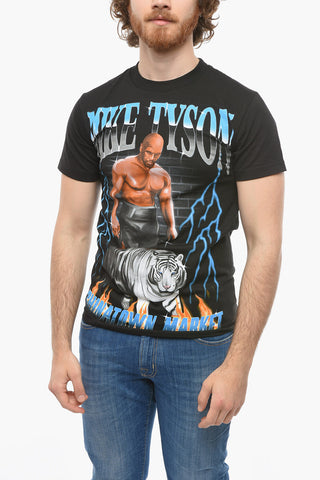 Mike Tyson Printed Crew-Neck T-shirt