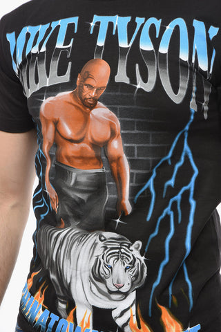 Mike Tyson Printed Crew-Neck T-shirt