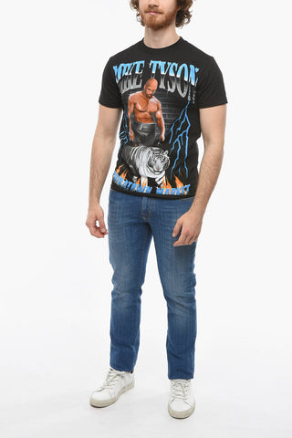 Mike Tyson Printed Crew-Neck T-shirt