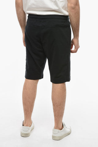 Drawstring Waist Cotton Shorts