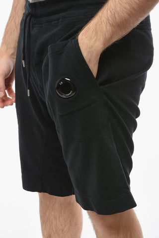 Drawstring Waist Cotton Shorts