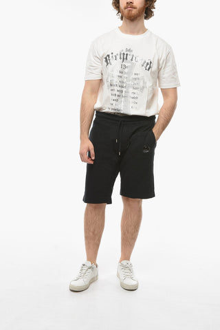 Drawstring Waist Cotton Shorts