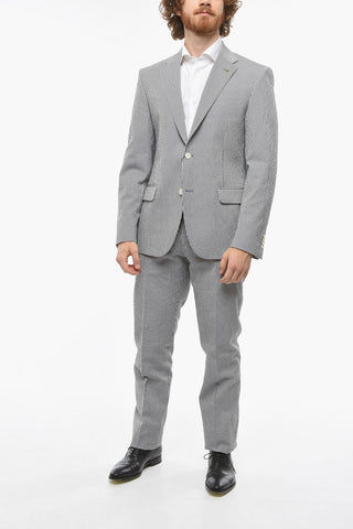 CC COLLECTION 2 Button RIGHT Awning Striped Suit