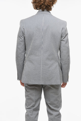 CC COLLECTION 2 Button RIGHT Awning Striped Suit
