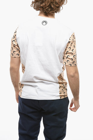 WHITE LINE Moon Bands Graphic Crew-Neck T-shirt