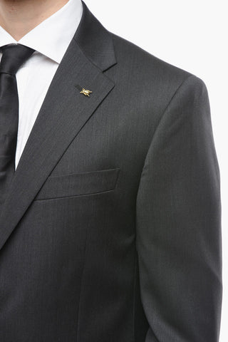 CC COLLECTION Abito in Lana Vergine RIGHT con Rever Classico