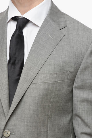 CC COLLECTION Virgin Wool RIGHT Suit with Notch Lapel