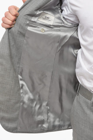 CC COLLECTION Virgin Wool RIGHT Suit with Notch Lapel