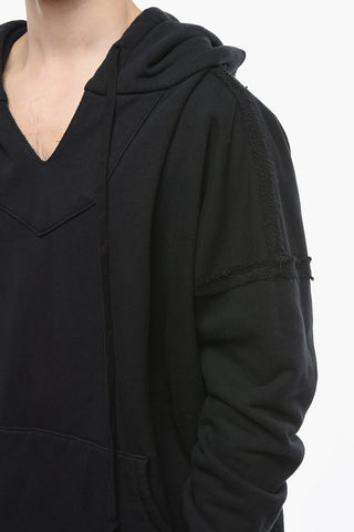 Solid Color Cotton Hoodie