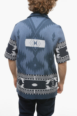 Cardigan Kimono ICON in Jacquard di Cotone