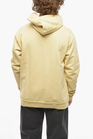 Felpa Hoodie TONAL Con Maxi Tasca a Toppa