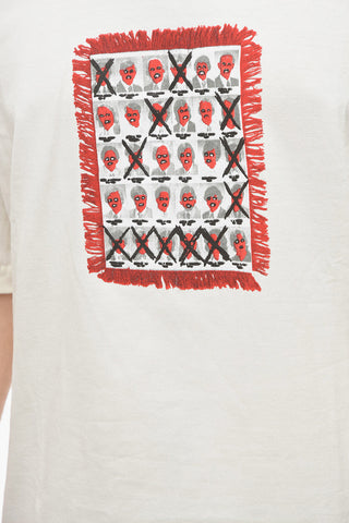 Front Printed Crew-neck T-Shirt