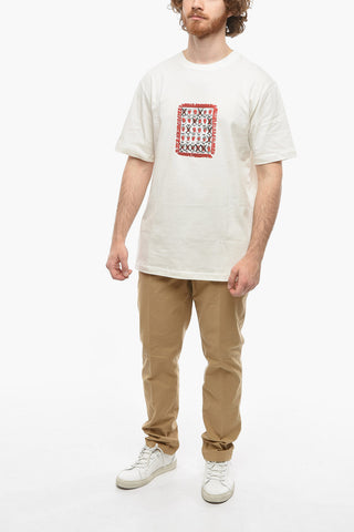 Front Printed Crew-neck T-Shirt