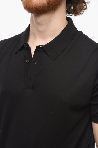 Lightweight Cotton 3-Buttons Polo Shirt