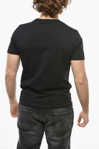 Crew-neck ONE POINT T-Shirt with Breast Pocket