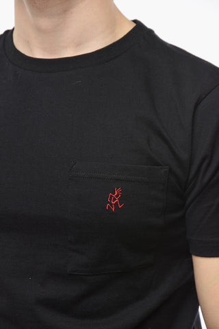 Crew-neck ONE POINT T-Shirt with Breast Pocket