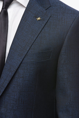 CC COLLECTION Jacquard RIGHT Virgin Wool Suit